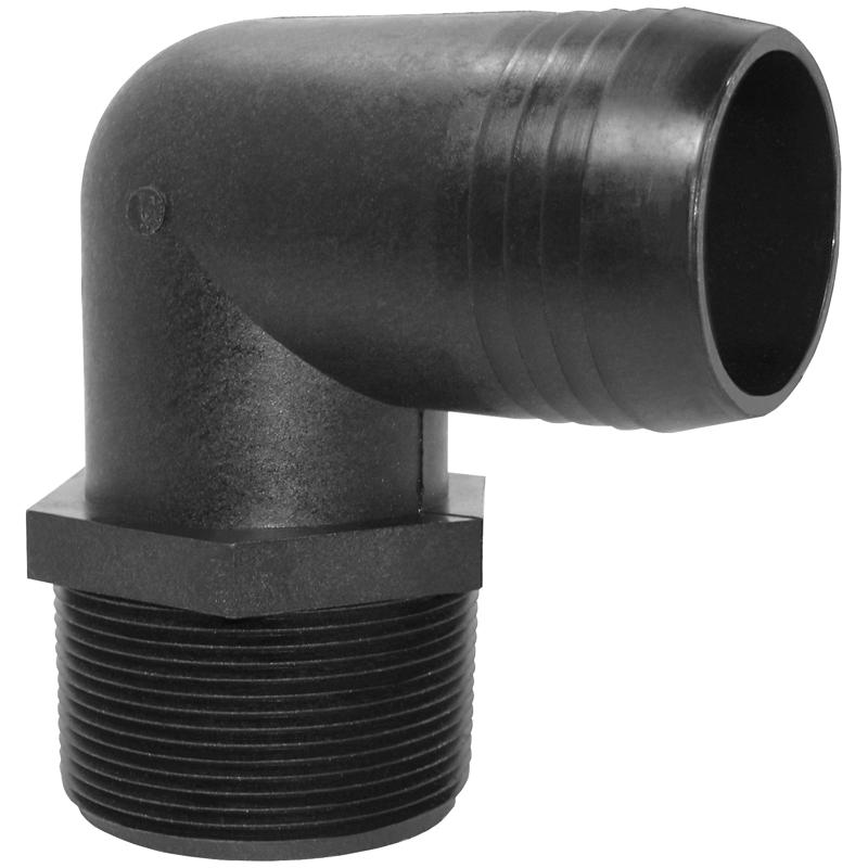 HOSE ELBOW 3/8X3/8 POLY