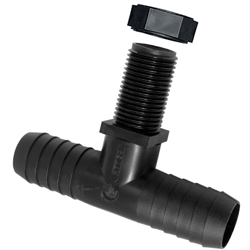 TEE CONNECTOR 11/16X3/8