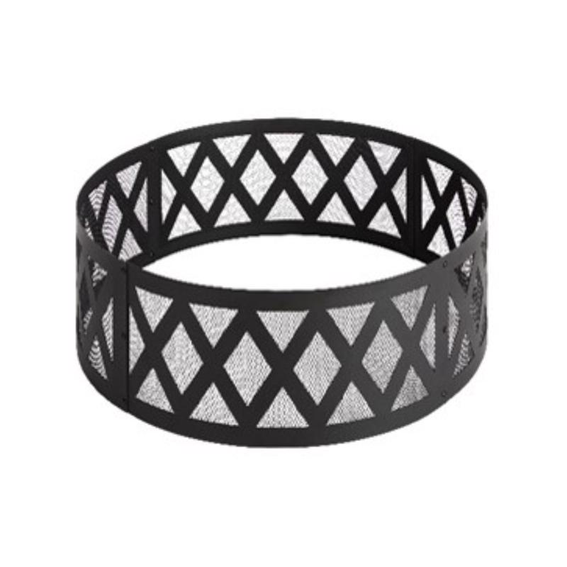 FREPT WD RND BLK STL 36"