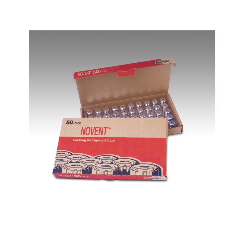 LOCKING REFRIGERANT CAPS