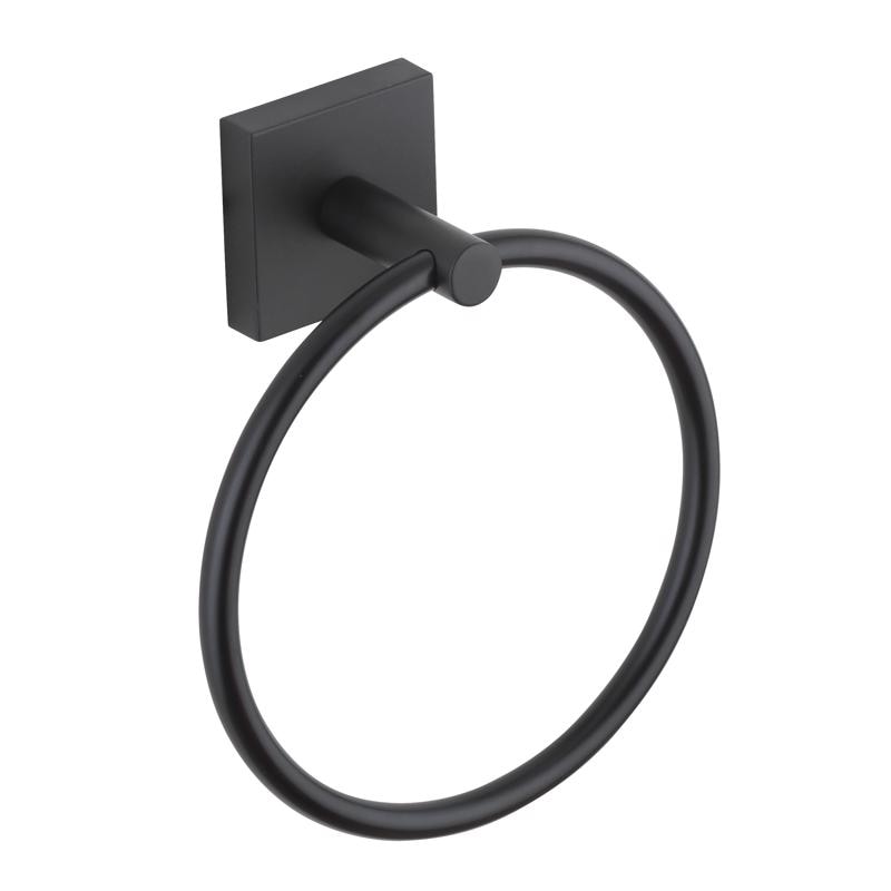 TOWEL RING MT BLK 5#