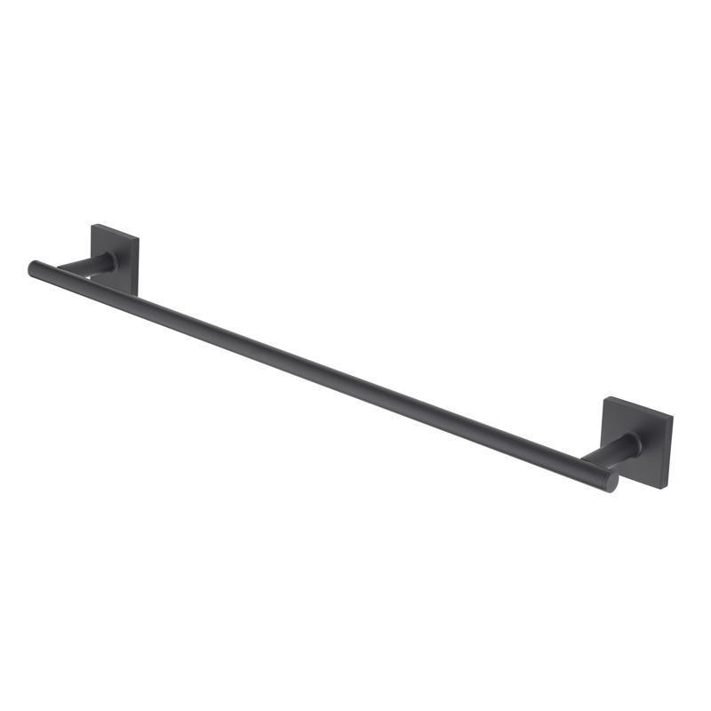 TOWEL BAR MT BLK 18"