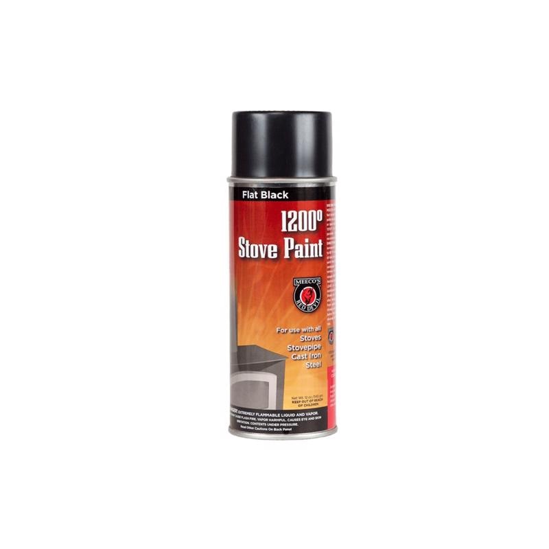 STOVE PAINT SPRAY 12OZ
