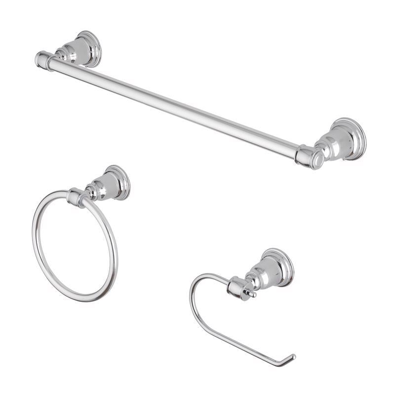 BTH HRDWR ST CHRM 18"