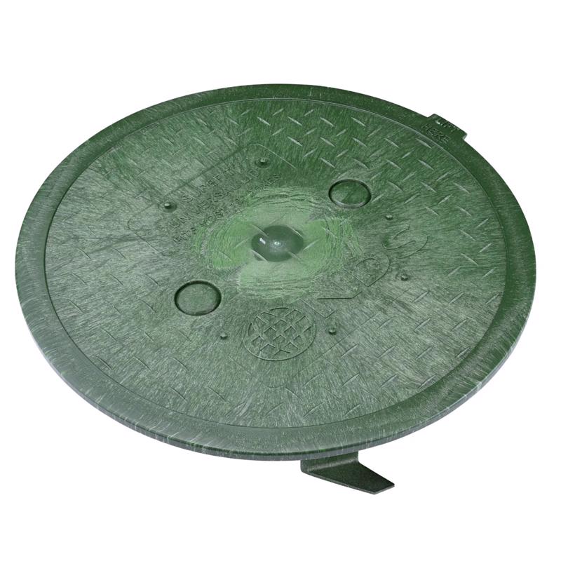 VLV BX CVR RND GRN 10"