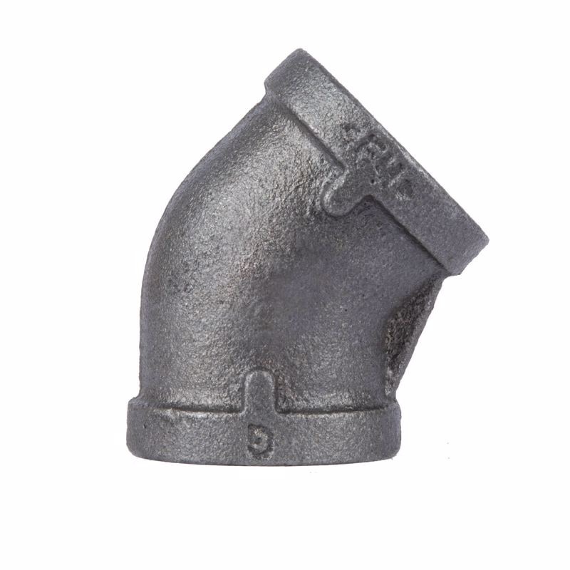 45D ELBOW 3/8 BLK
