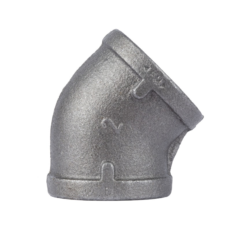 45D ELBOW 2 BLK