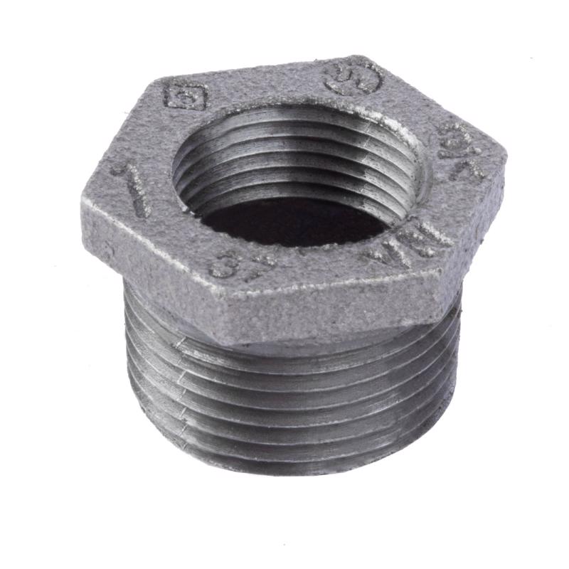 HEX BUSHING 1X3/4 BLK