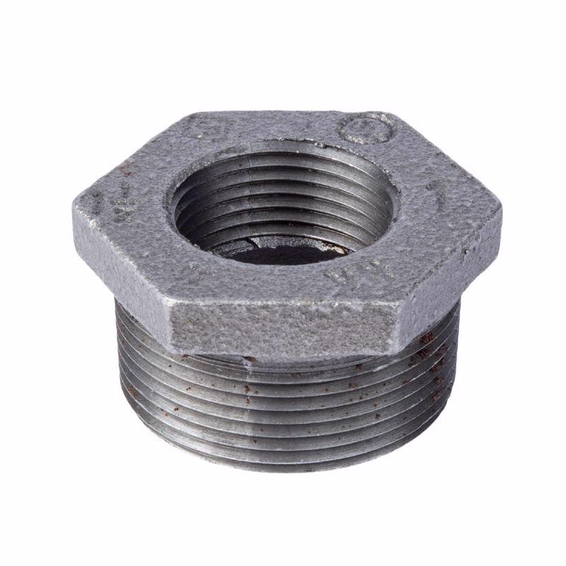 HEX BUSHING 1-1/2X1 BLK