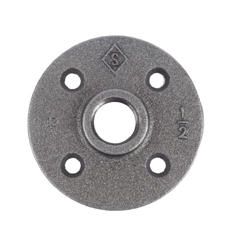 FLOOR FLANGE 1/2 BLK