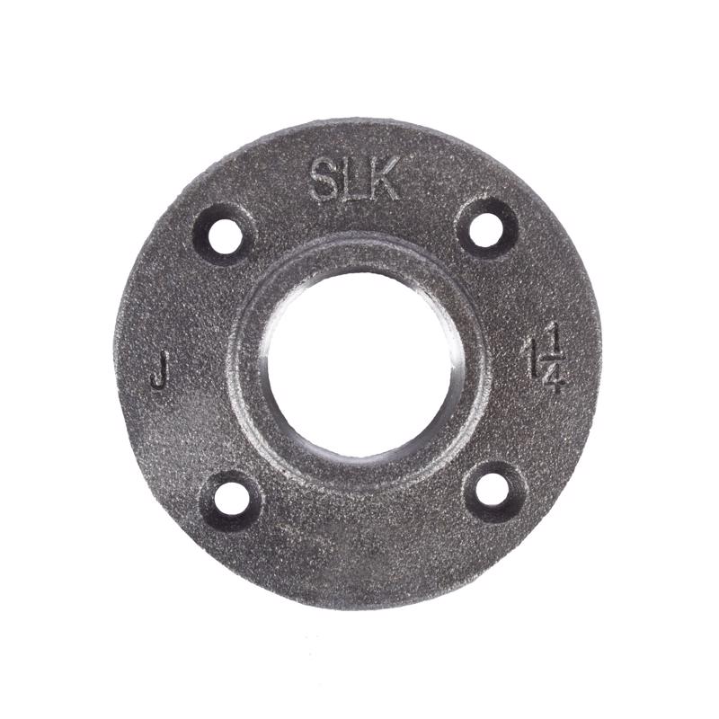 FLOOR FLANGE 1-1/4 BLK