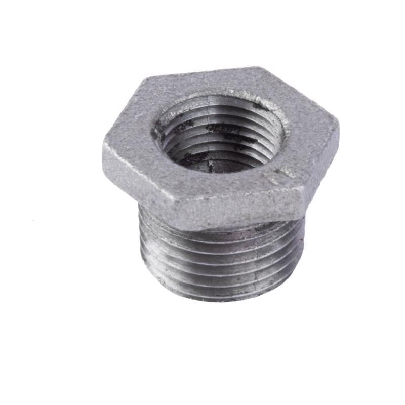 HEX BUSHING 1/2X3/8 BLK