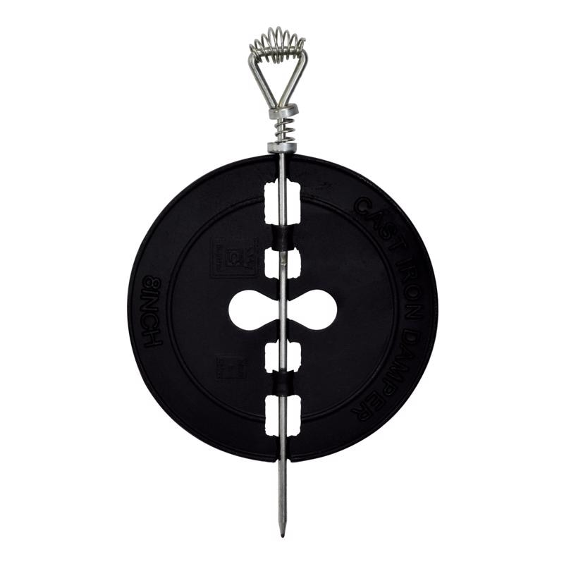DAMPER 8" CAST IRON