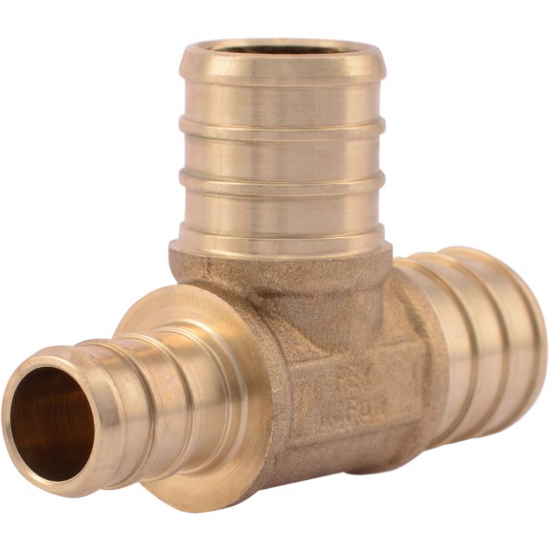 REDUCING TEE 3/4X1/2 BRS