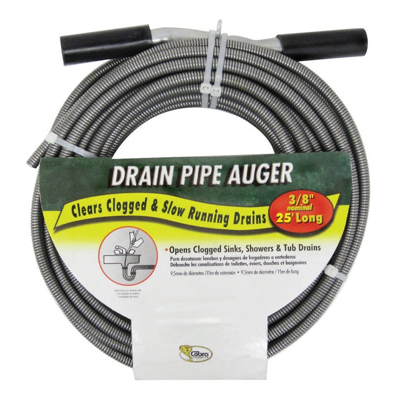 AUGER DRAIN 3/8"X25'