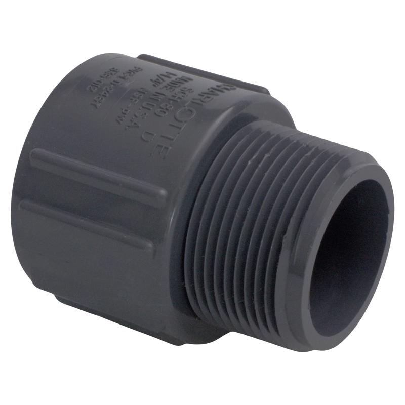 PIPE ADPTR 2X2 PVC