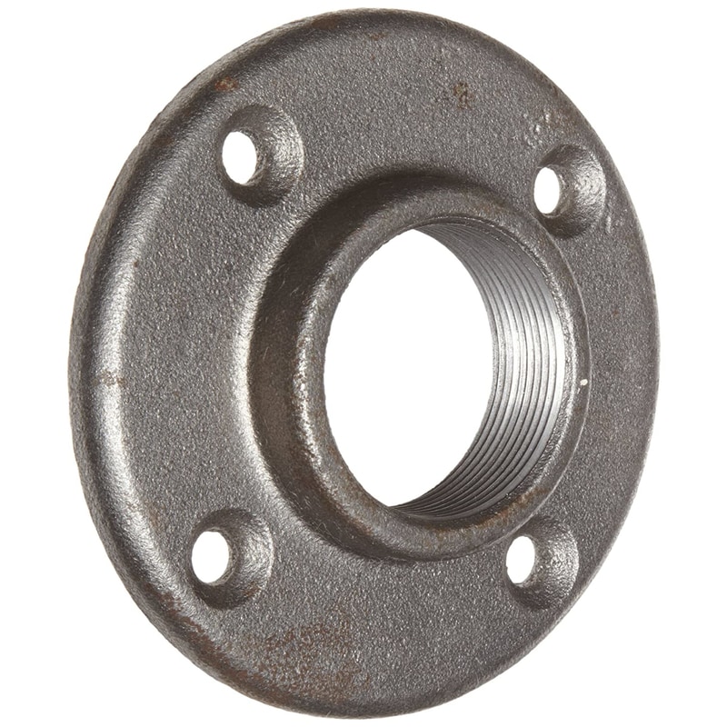 FLOOR FLANGE 1 BLK