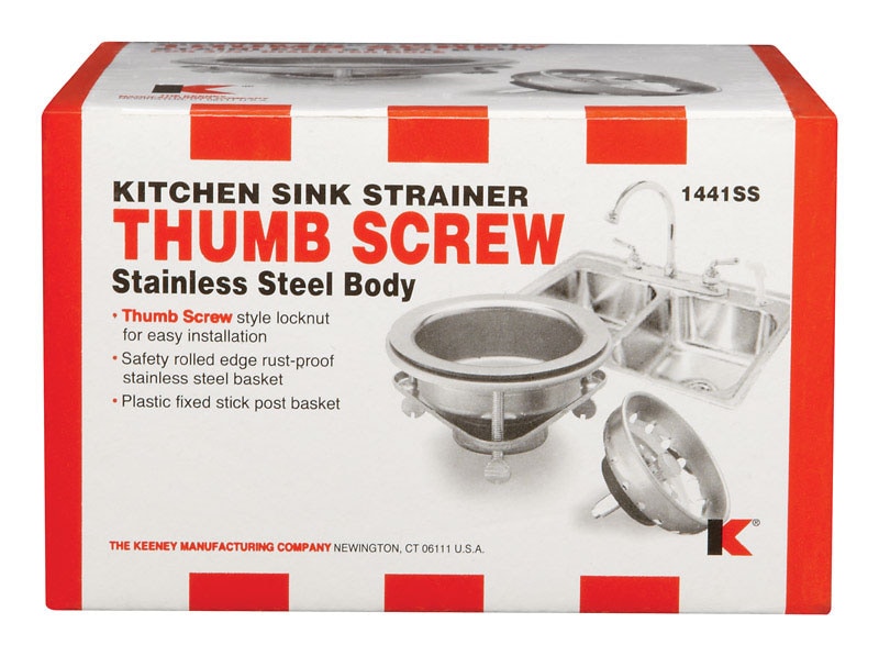 BASKET STRAINR 3.5"CHRM