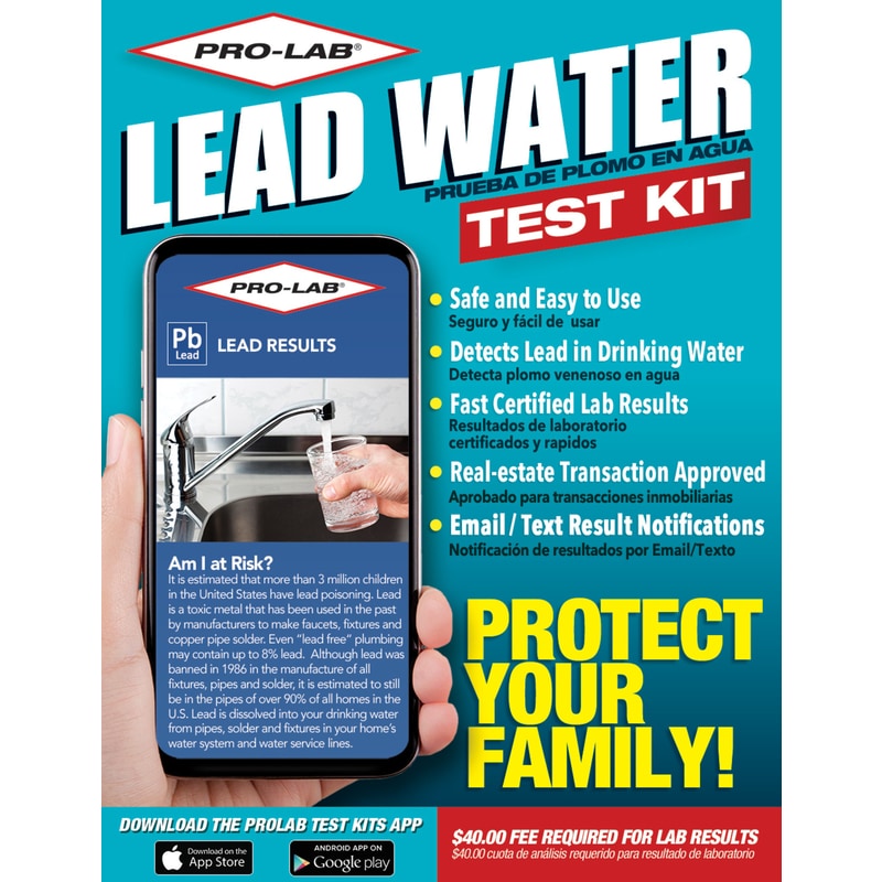 TEST KIT LEAD IN WATER