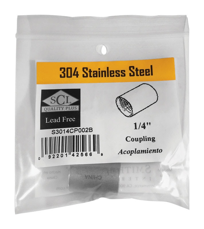 COUPLING 1/4 SS
