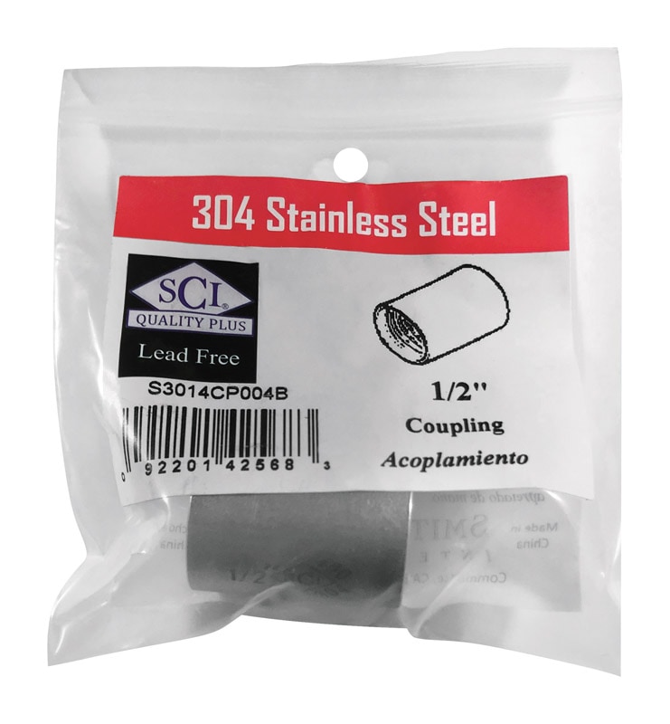COUPLING 1/2 SS