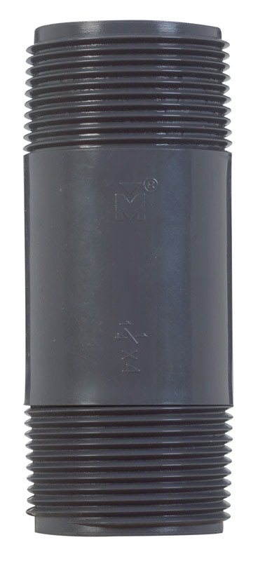 NIPPLE 1-1/4X1-1/4 PVC