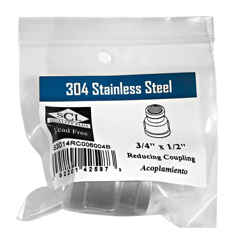 REDUC COUPLING 3/4 SS