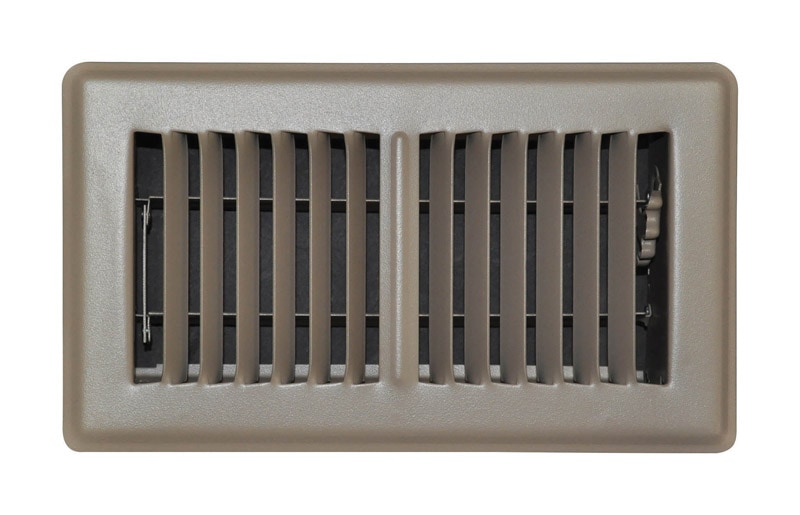 REGISTER FLOOR 8X4" BROW