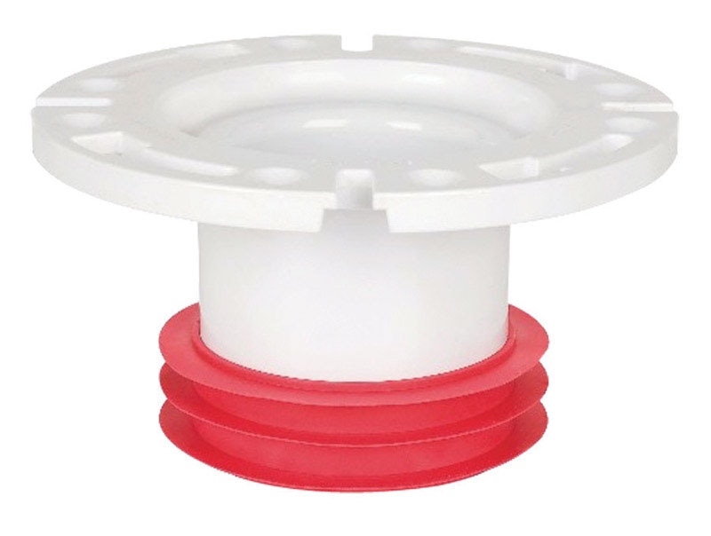 CLOSET FLANGE PUSH PVC4"