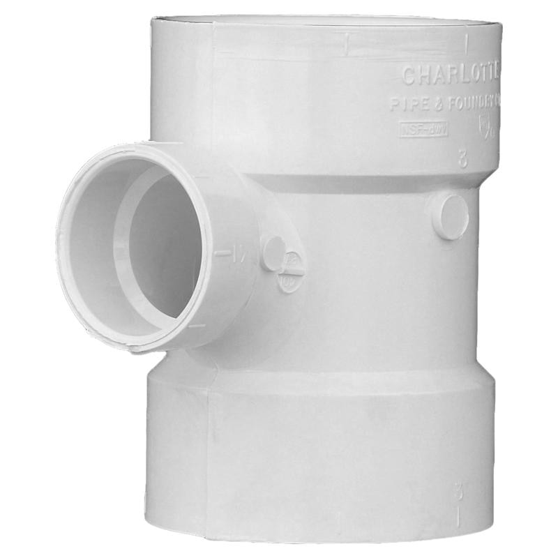 SANITARY TEE 3X3 PVC