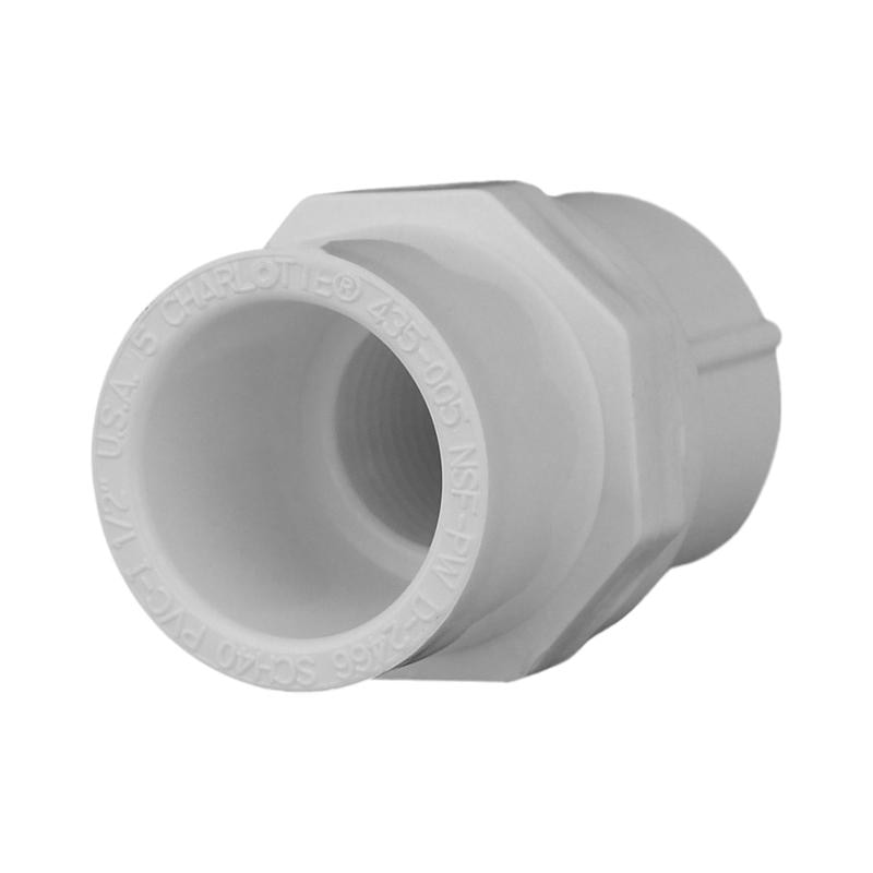 PIPE ADPTR 1/2X1/2 PVC