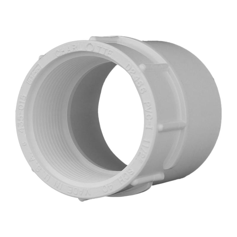 ADAPTER 1-1/2X1-1/2 PVC