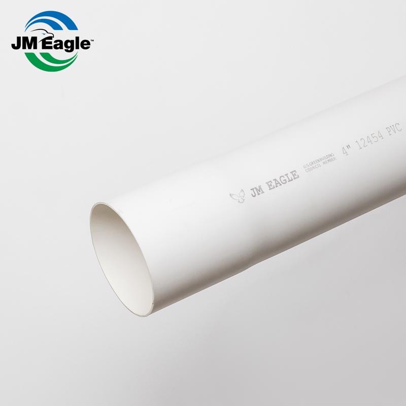 PIPE S&D PERF 4"X10' PVC