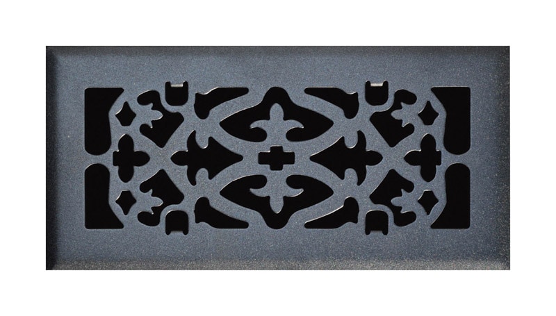 FLOOR REGISTER 4X10 BLK