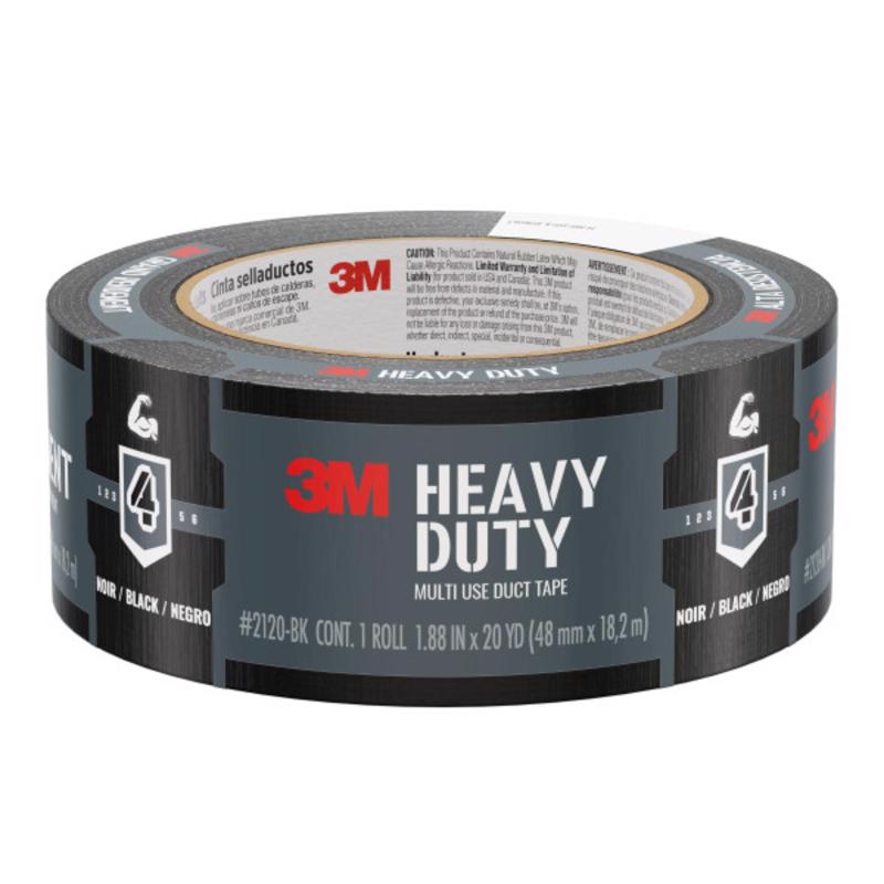 DUCT TAPE BLK 20YD 3M
