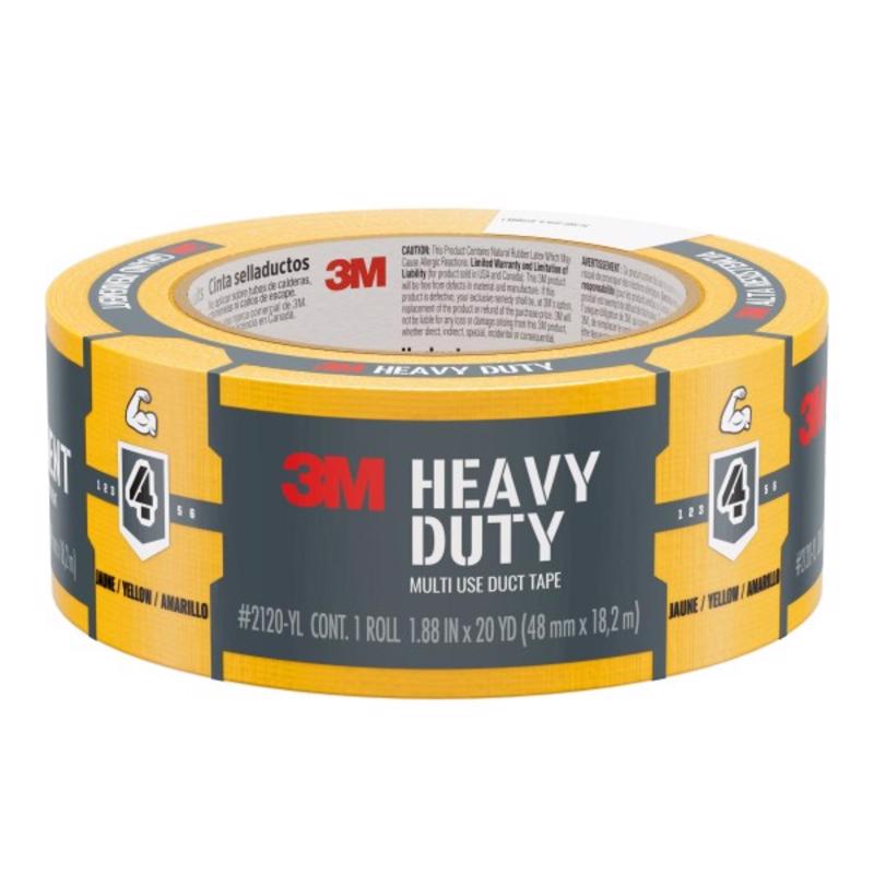 DUCT TAPE YLW 20YD 3M