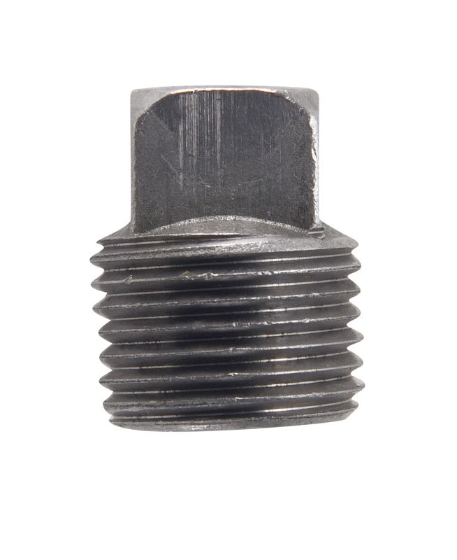 SQUARE HEAD PLUG 3/8 BLK