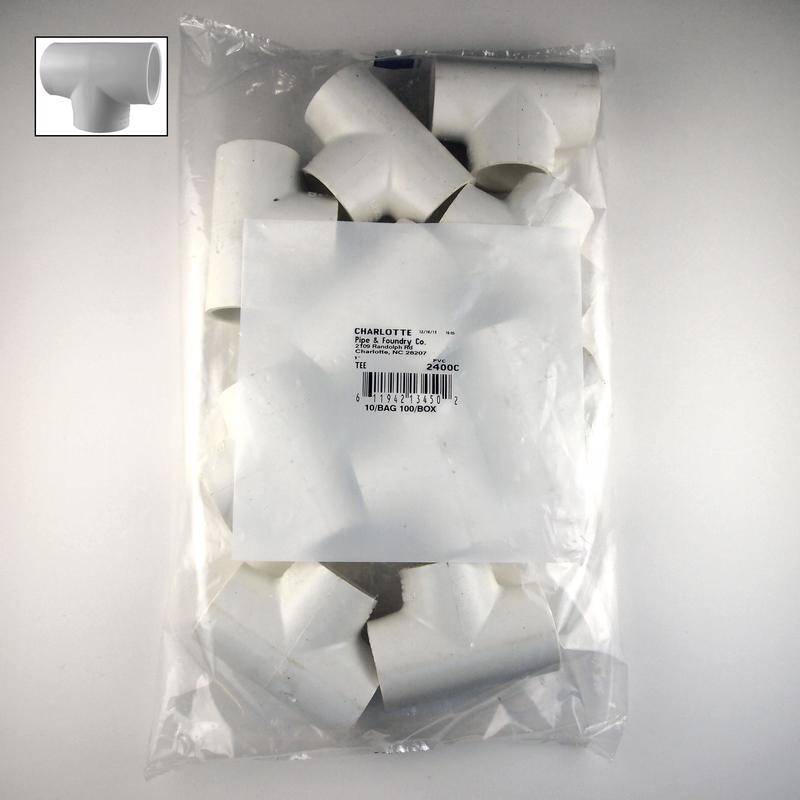 TEE 1X1 PVC