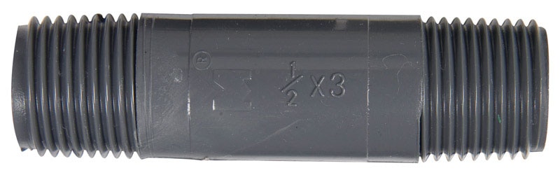 NIPPLE 1/2X1/2 PVC