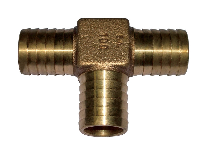INSERT TEE BRASS 1" LL
