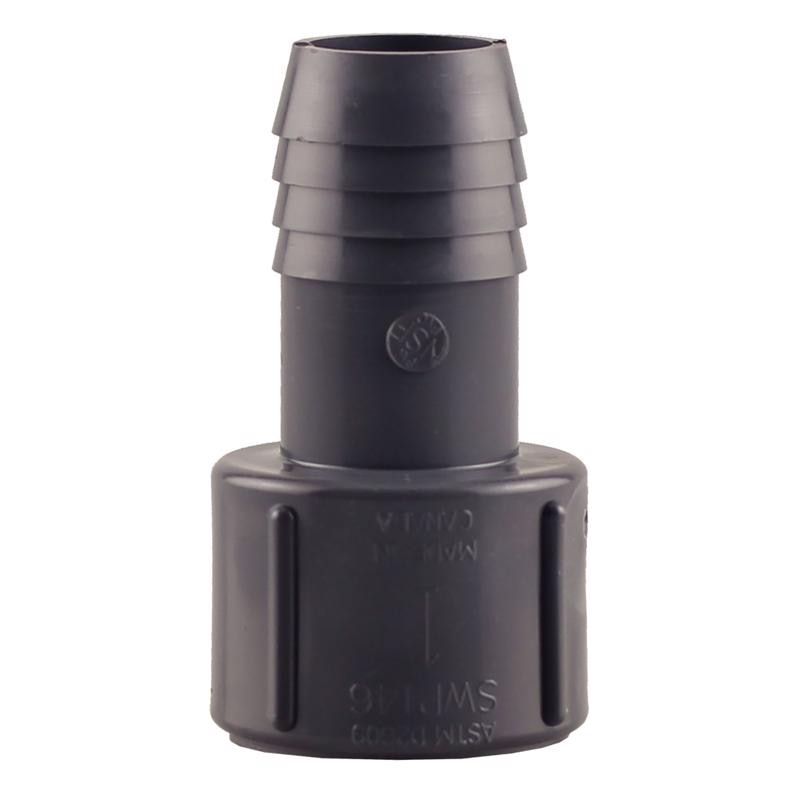 FEMALE ADPTR 1X1 POLY