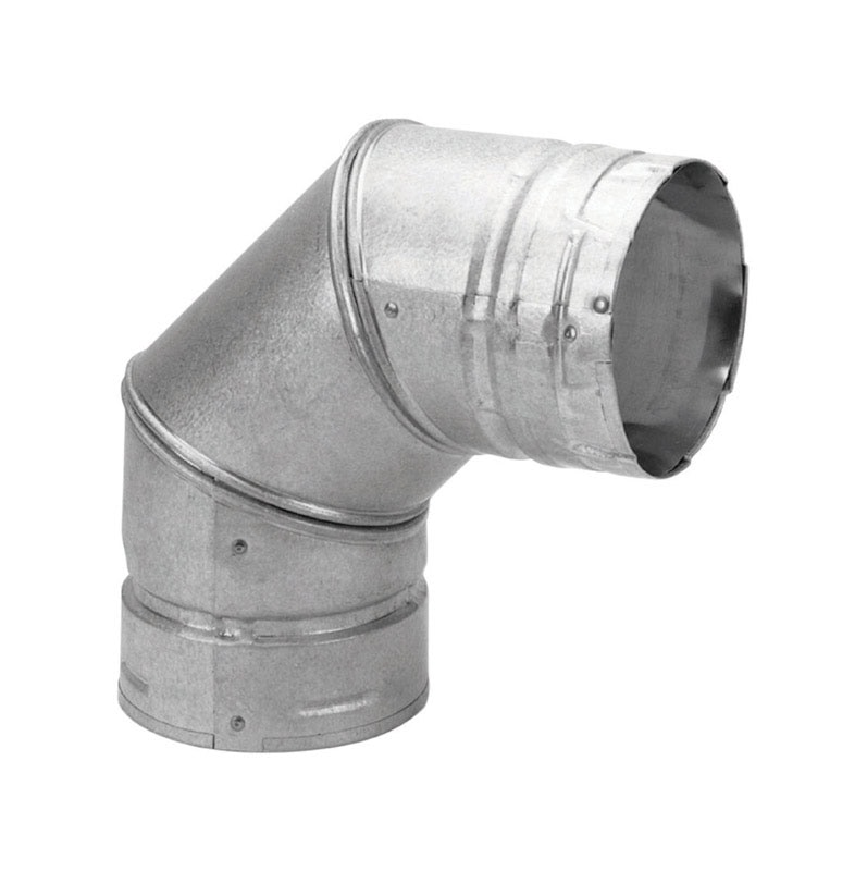 PELVENT PIPE ELBOW 3"90D