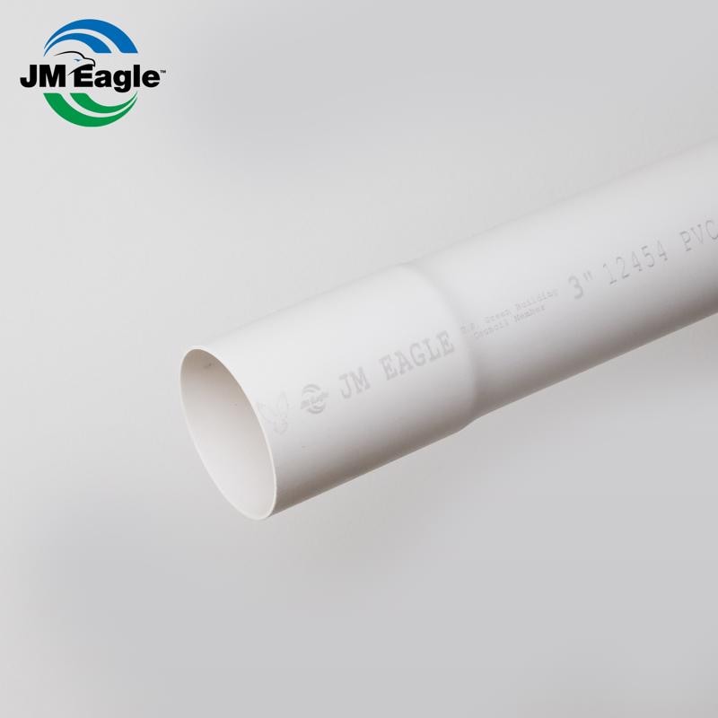 PIPE S&D SOLID 3"X10'PVC