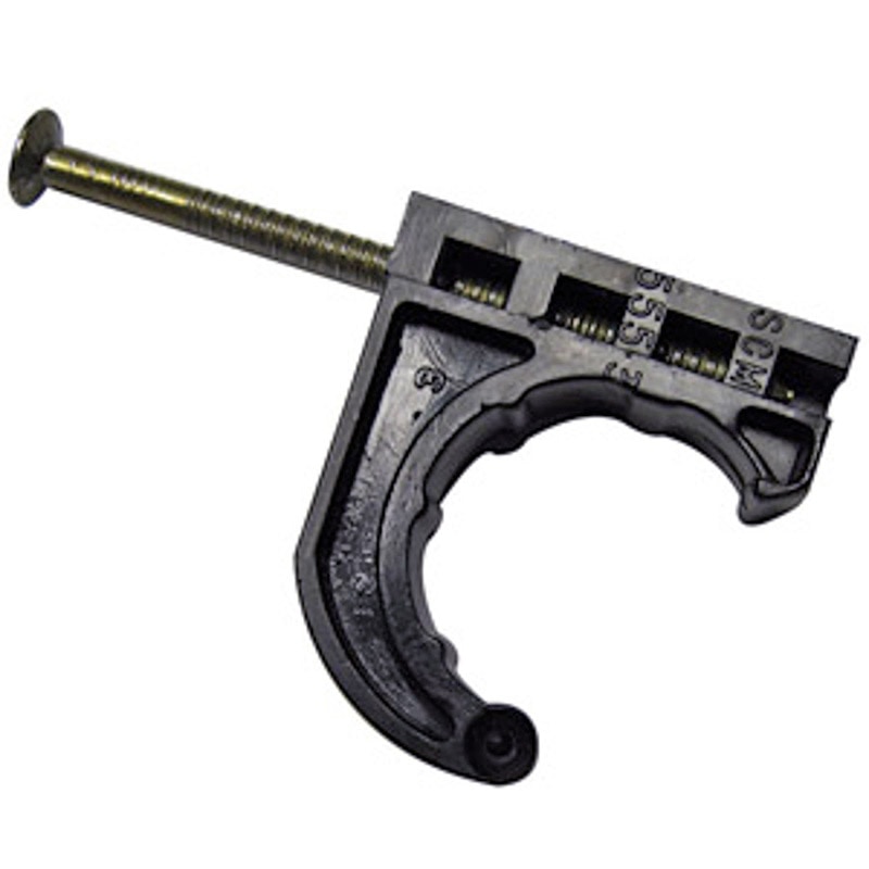 NAIL CLAMP 3/4X3/4 PLSTC