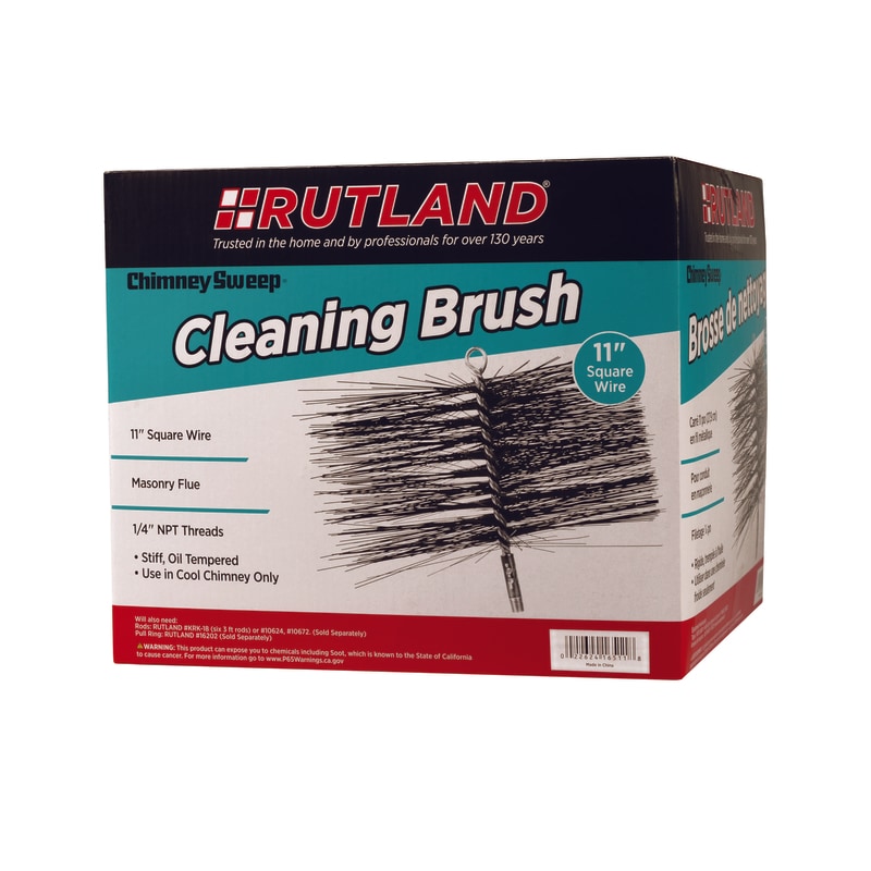 CHIMNEY BRUSH 11" SQ OIL