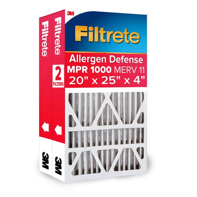 AIR FLTR RED 20X25X4 2PK