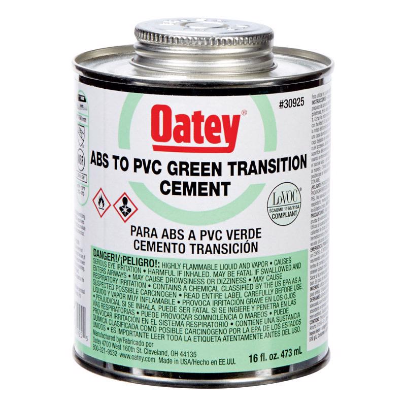CEMENT ABS/PVC GRN 16OZ