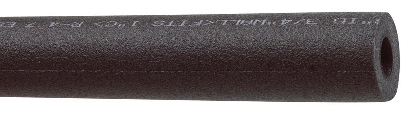 PIPE INSULATION BLK 6'