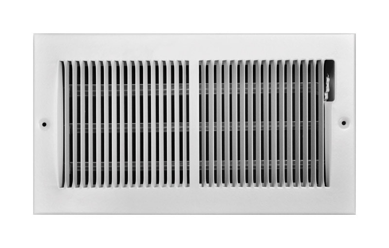 FLR BSBRD RGSTR WHT 12"