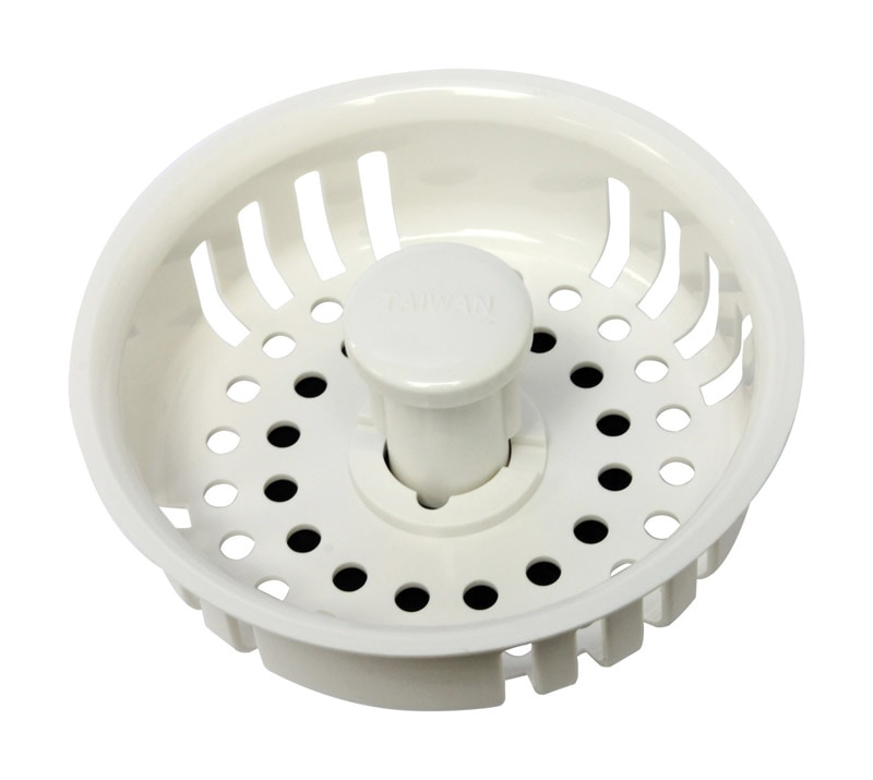 STRAINER BSKT 3-1/2" WHT